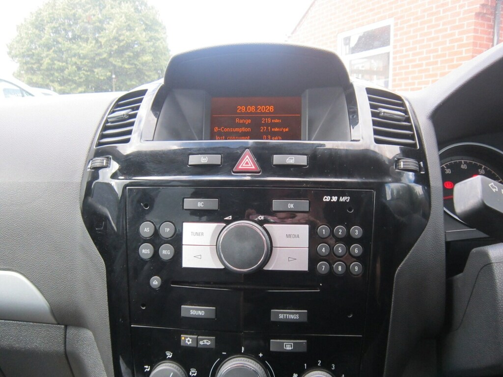 Vauxhall Zafira 2.0 Cdti 165 Se Black #21
