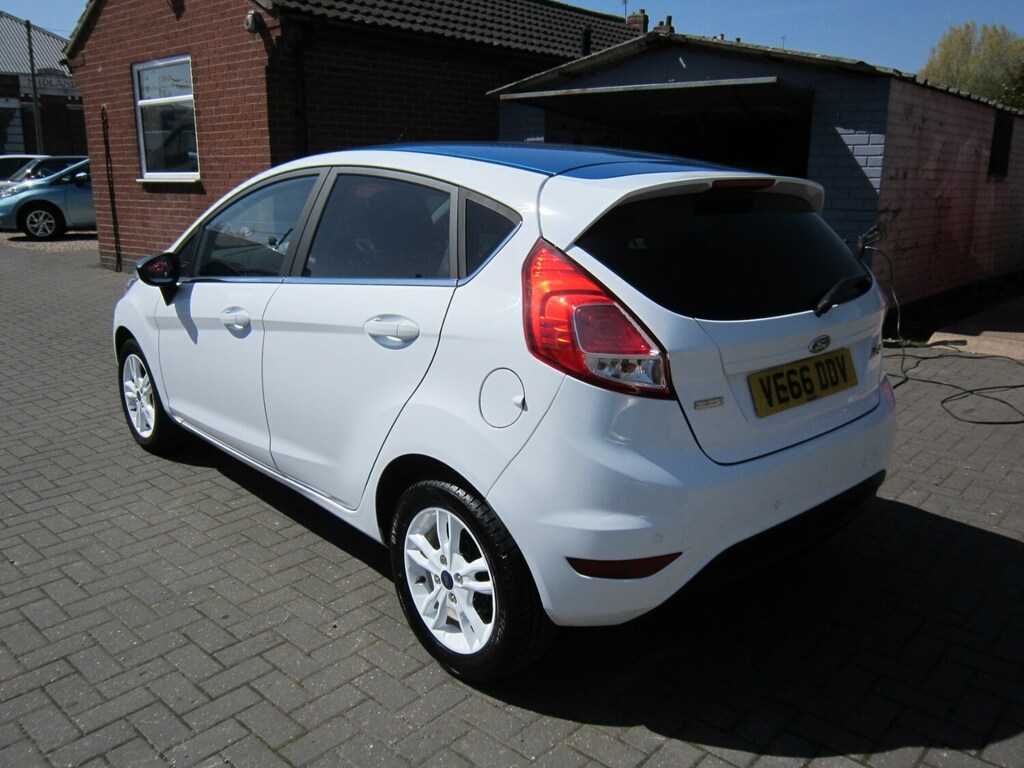 Ford Fiesta 1.5 Tdci 75 Zetec 2016 Eu6 Silver #7