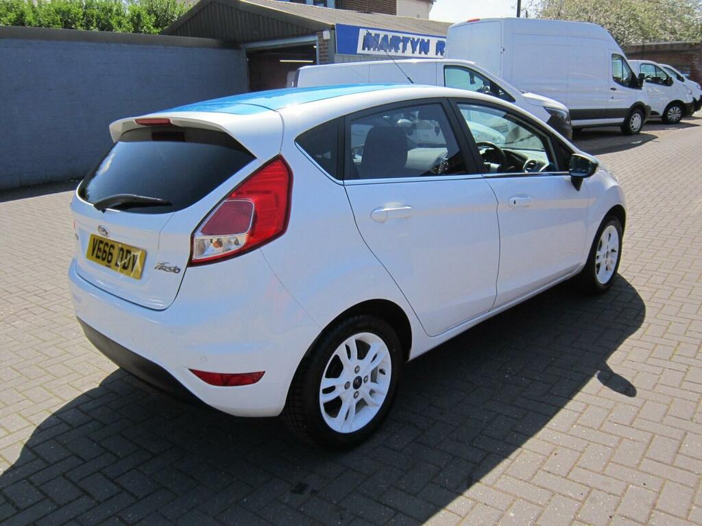 Ford Fiesta 1.0 Ecoboost Zetec White White #5
