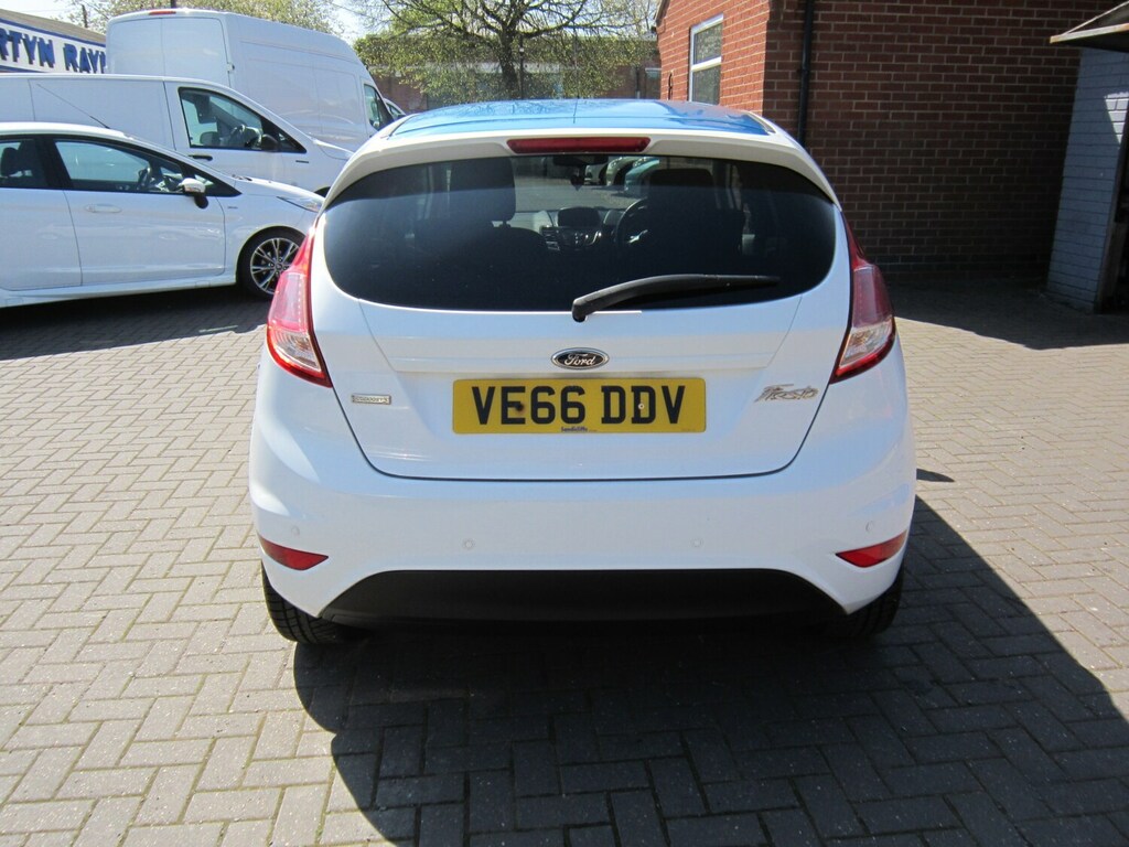 Ford Fiesta 1.0 Ecoboost Zetec White White #6