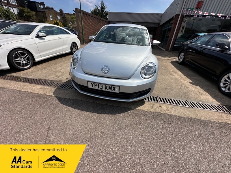 Volkswagen Beetle Tsi Silver #5