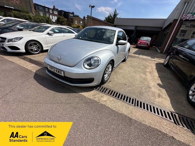 Volkswagen Beetle Tsi Silver #6