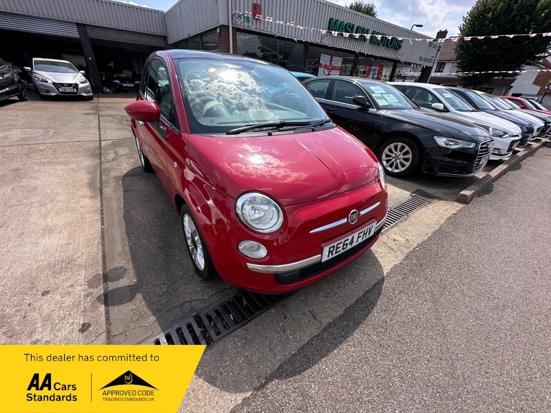 Fiat 500 Lounge Red #2