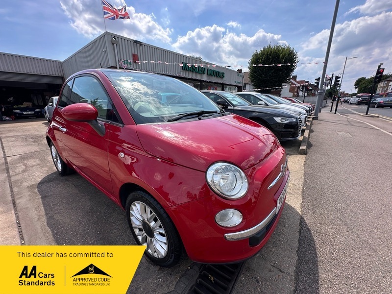 Fiat 500 Lounge Red