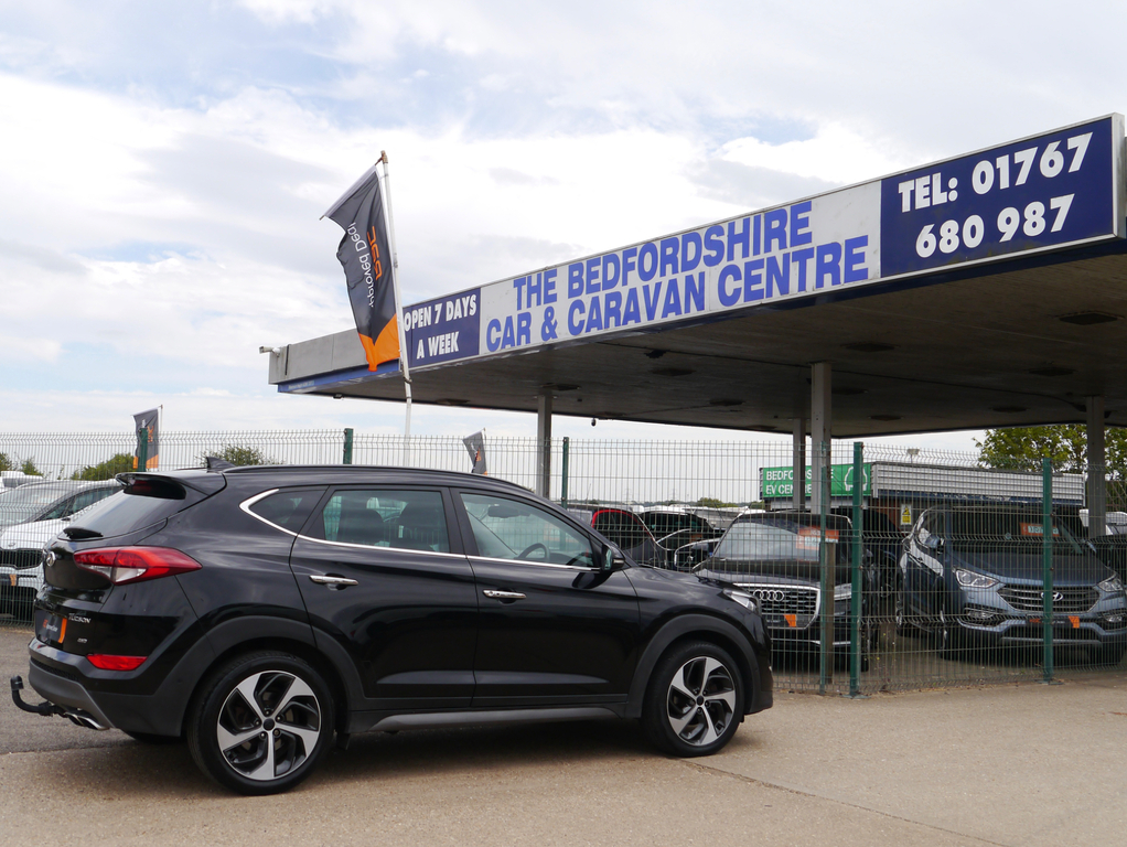 Hyundai Tucson Crdi Premium Se Blue Drive Red #9