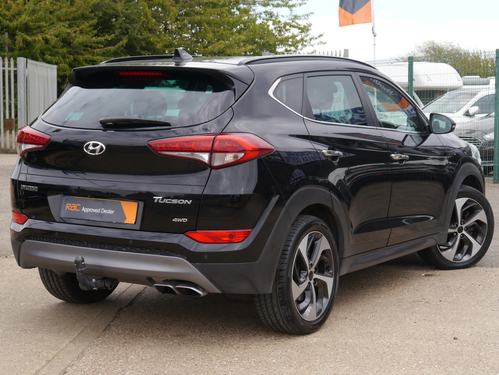 Hyundai Tucson Crdi Premium Se Blue Drive Red #13
