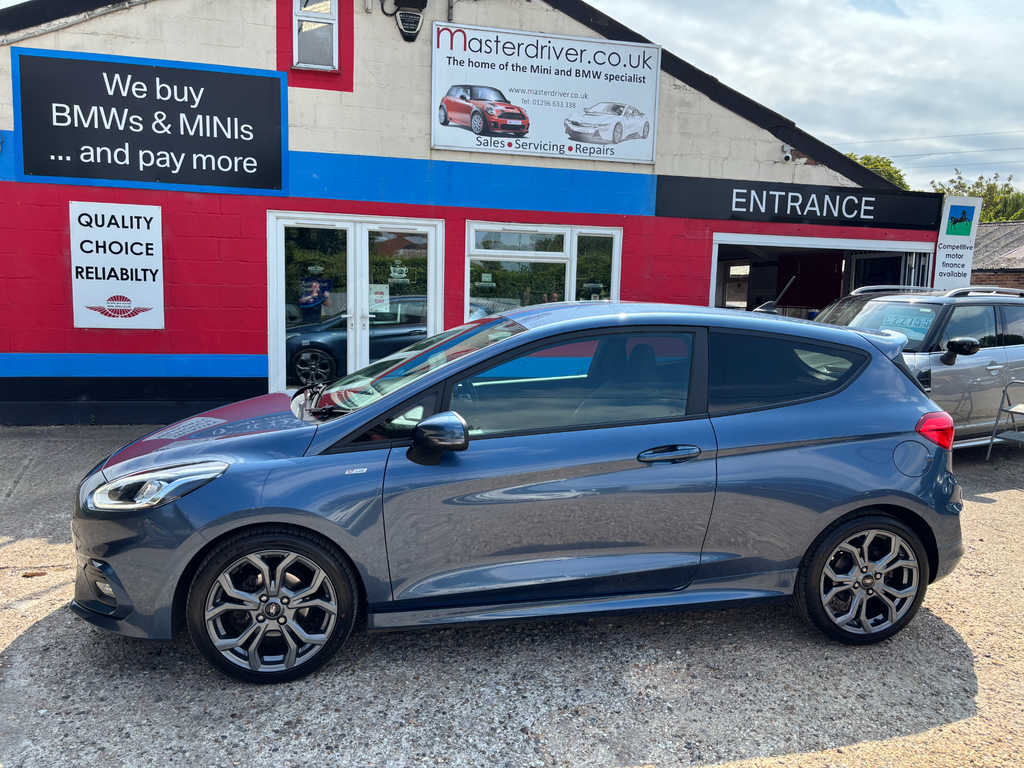 Ford Fiesta 1.0T Ecoboost Gpf St-line Hatchback Man Blue #6