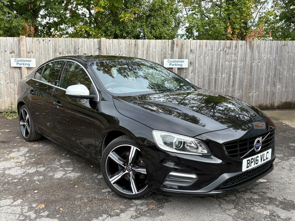 Volvo S60 Saloon 2.0 D4 R-design Nav Euro 6 Ss 2016 Black