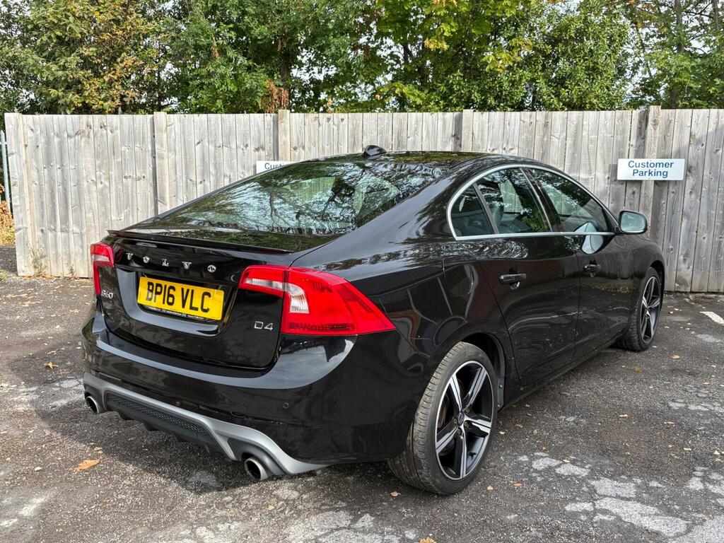 Volvo S60 Saloon 2.0 D4 R-design Nav Euro 6 Ss 2016 Black #6