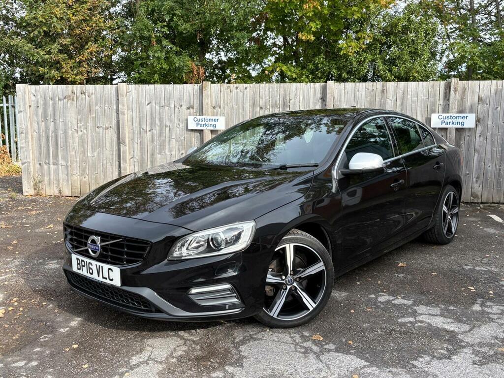 Volvo S60 Saloon 2.0 D4 R-design Nav Euro 6 Ss 2016 Black #3
