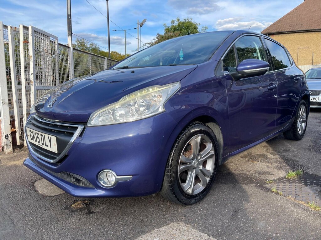 Peugeot 208 1.2 Vti Puretech Allure Euro 6 GK15DLY Blue #5
