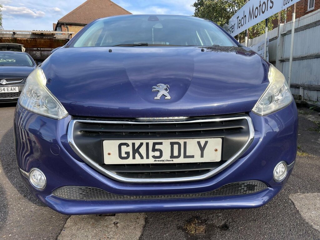 Peugeot 208 1.2 Vti Puretech Allure Euro 6 GK15DLY Blue #2
