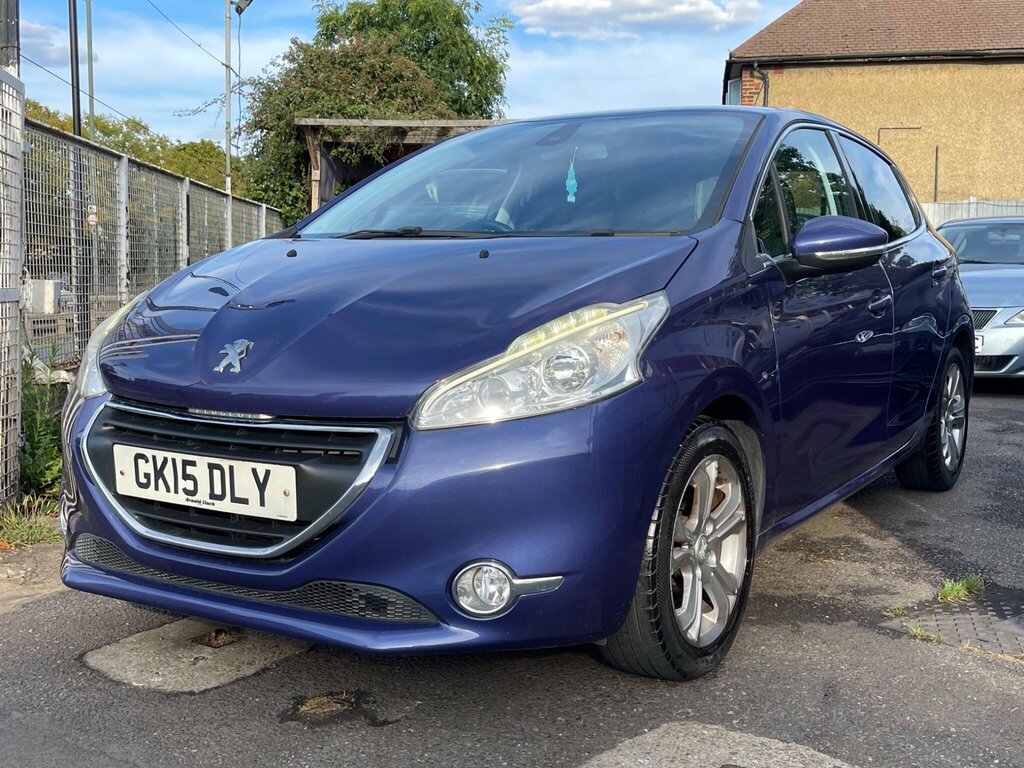 Peugeot 208 1.2 Vti Puretech Allure Euro 6 GK15DLY Blue #6