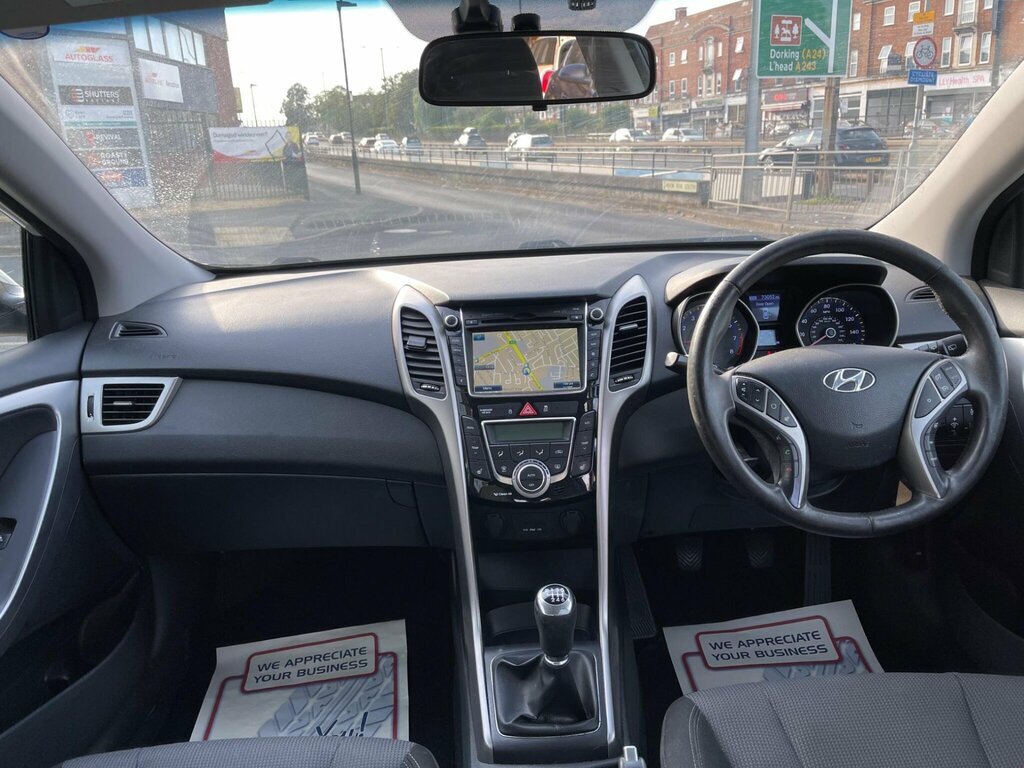 Hyundai I30 1.4 Style Nav Euro 5 White #3