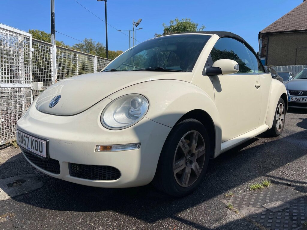 Volkswagen Beetle 1.6 Luna Cabriolet Euro 4 Beige #6