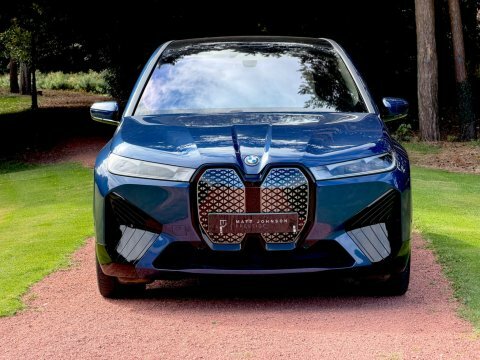 BMW iX Xdrive50 M Sport Blue #5