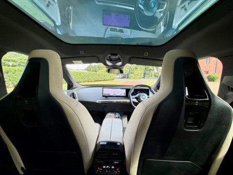 BMW iX Xdrive50 M Sport Blue #4