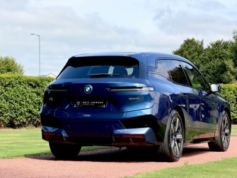 BMW iX Xdrive50 M Sport Blue #2