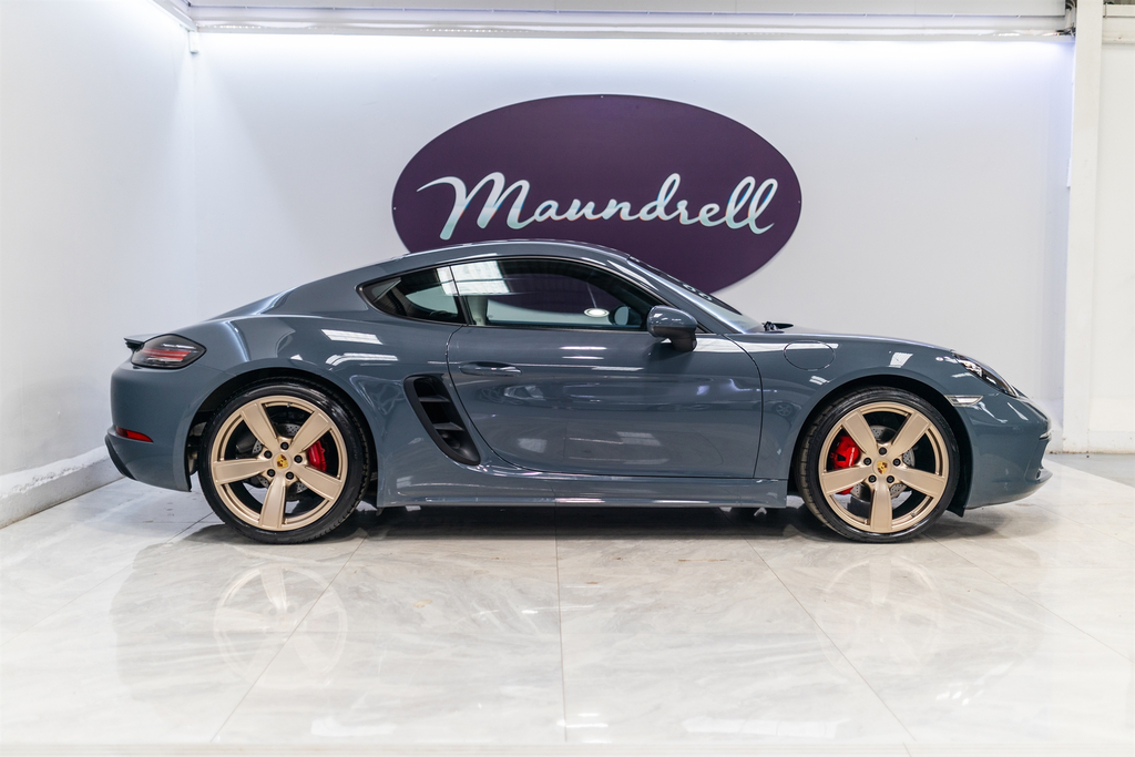 Porsche 718 Cayman 2.5T S Coupe Pdk Euro 6 Ss 350 Ps KY68WFJ Blue #2