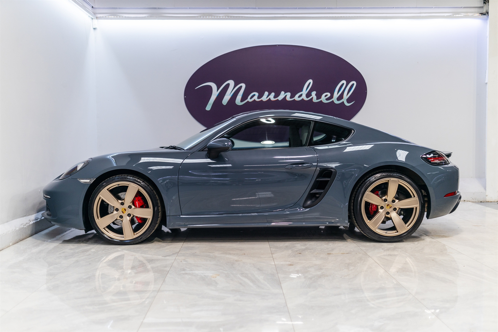 Porsche 718 Cayman 2.5T S Coupe Pdk Euro 6 Ss 350 Ps KY68WFJ Blue #3