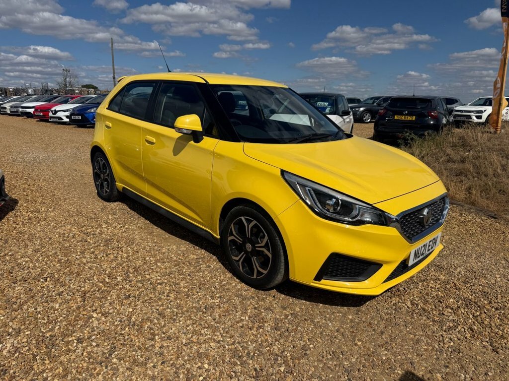 MG MG3 1.5L Excite Yellow