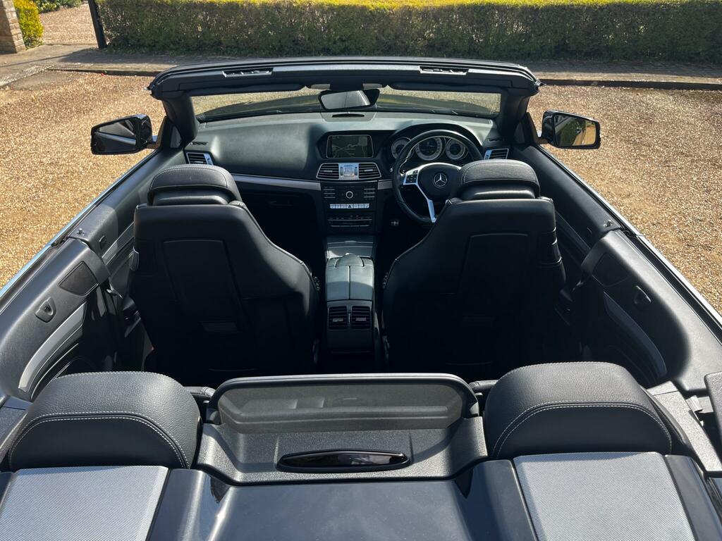 Mercedes-Benz E Class 2.1 E220 Bluetec Amg Line Premium Cabriolet G-tr Black #4