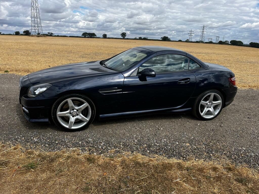 Mercedes-Benz SLK Amg Sport Blue #5