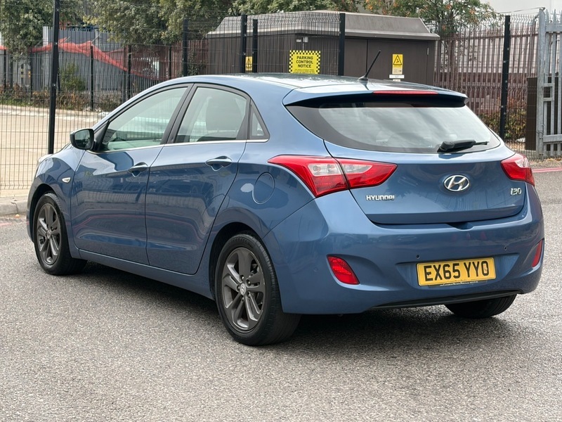 Hyundai I30 1.6 Se Hatchback EX65YYO Blue #2