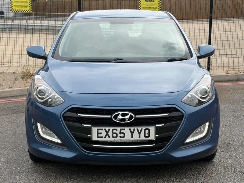 Hyundai I30 1.6 Se Hatchback EX65YYO Blue #5