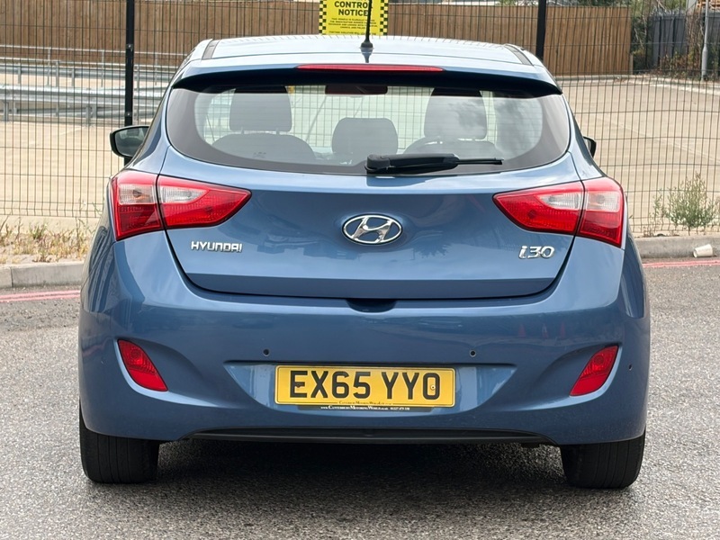 Hyundai I30 1.6 Se Hatchback EX65YYO Blue #6