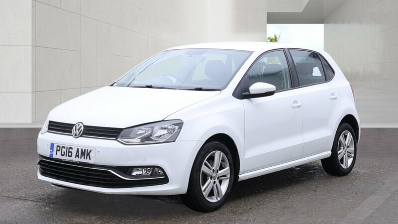 Volkswagen Polo 1.0-Polo-match-5dr White