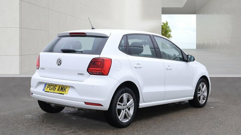 Volkswagen Polo 1.0-Polo-match-5dr White #6
