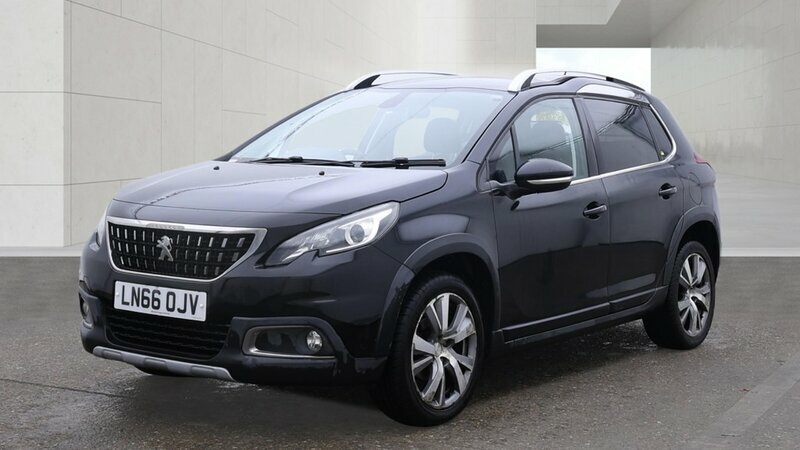 Peugeot 2008 1.6-2008-Allure-blue-hdi-5dr Black