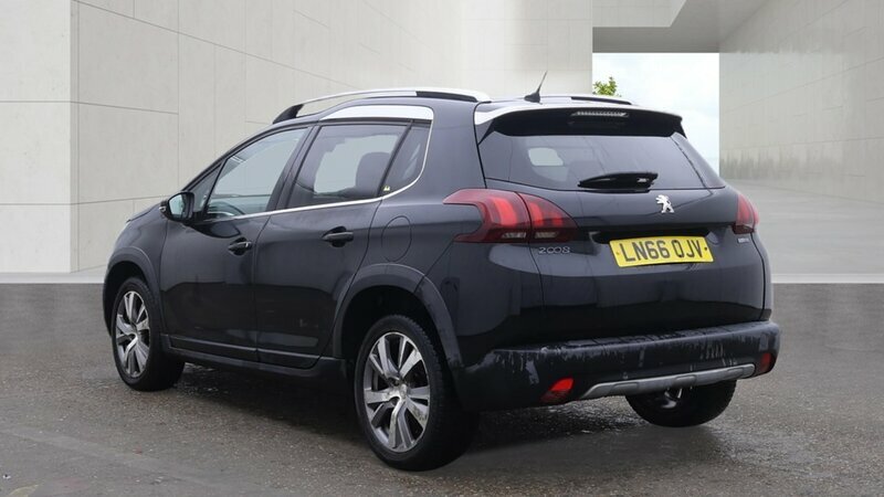 Peugeot 2008 1.6-2008-Allure-blue-hdi-5dr Black #2