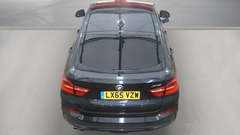BMW X4 Xdrive20d M Sport 4-Door Black #9