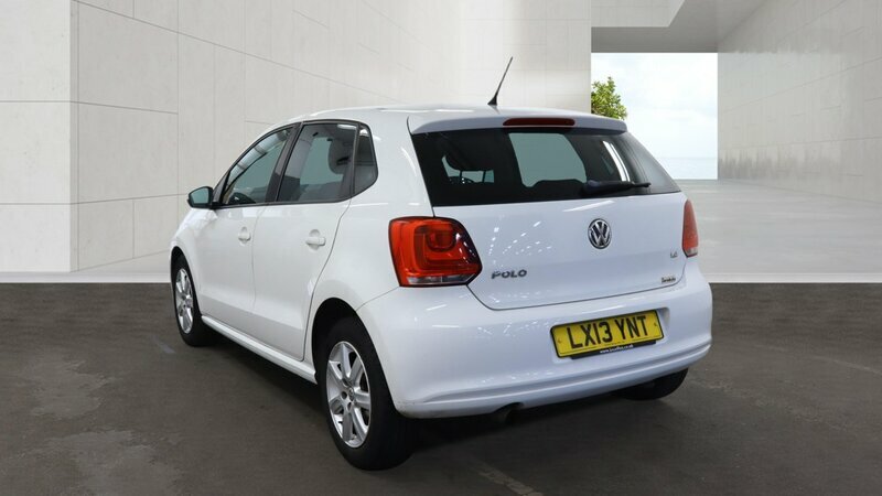 Volkswagen Polo 1.4-Polo-match-85-5dr White #2