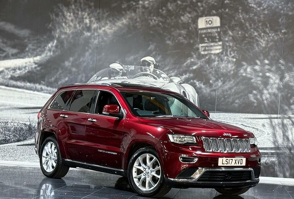 Jeep Grand Cherokee 3.0 V6 Crd Summit 4Wd Euro 6 Red #4