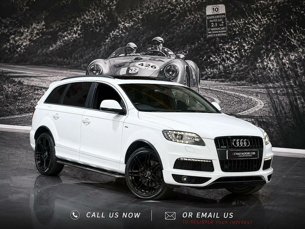 Audi Q7 Suv 3.0 Tdi V6 S Line Plus Tiptronic Quattro Euro White
