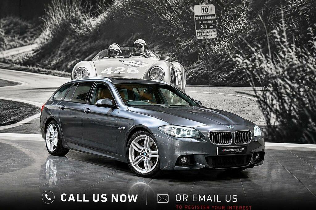 BMW 5 Series 3.0 530D M Sport Touring Euro 6 Ss Grey