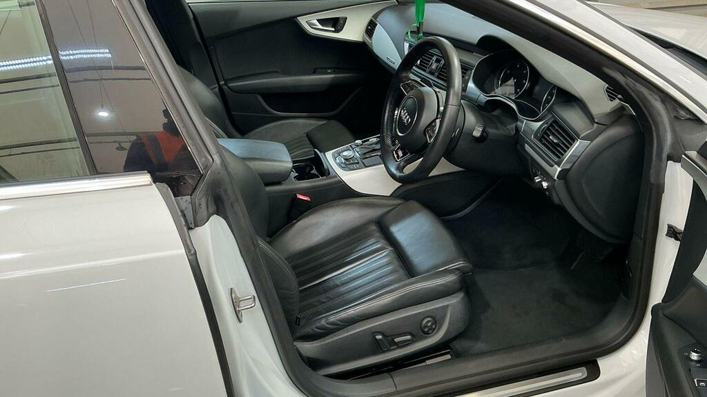 Audi A7 Hatchback 3.0 Tdi V6 S Line Sportback S Tronic Qua YH63VDX White #4