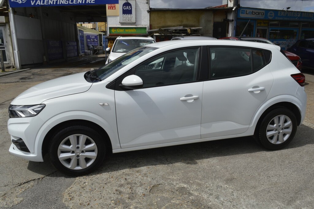 Dacia Sandero Hatchback 1.0 Comfort Tce 90 My21.5 2022 White #6
