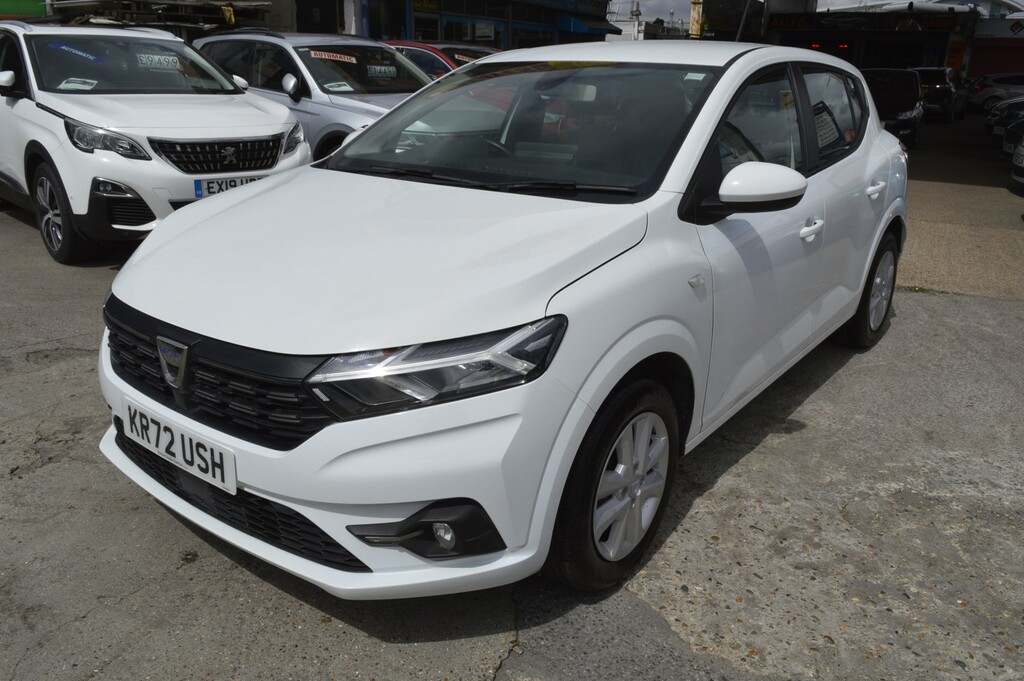 Dacia Sandero Hatchback 1.0 Comfort Tce 90 My21.5 2022 White #4