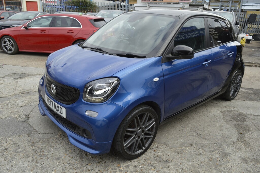 Smart Forfour Hatchback 0.9 T Brabus Sport 2017 RE17MXO Blue #3
