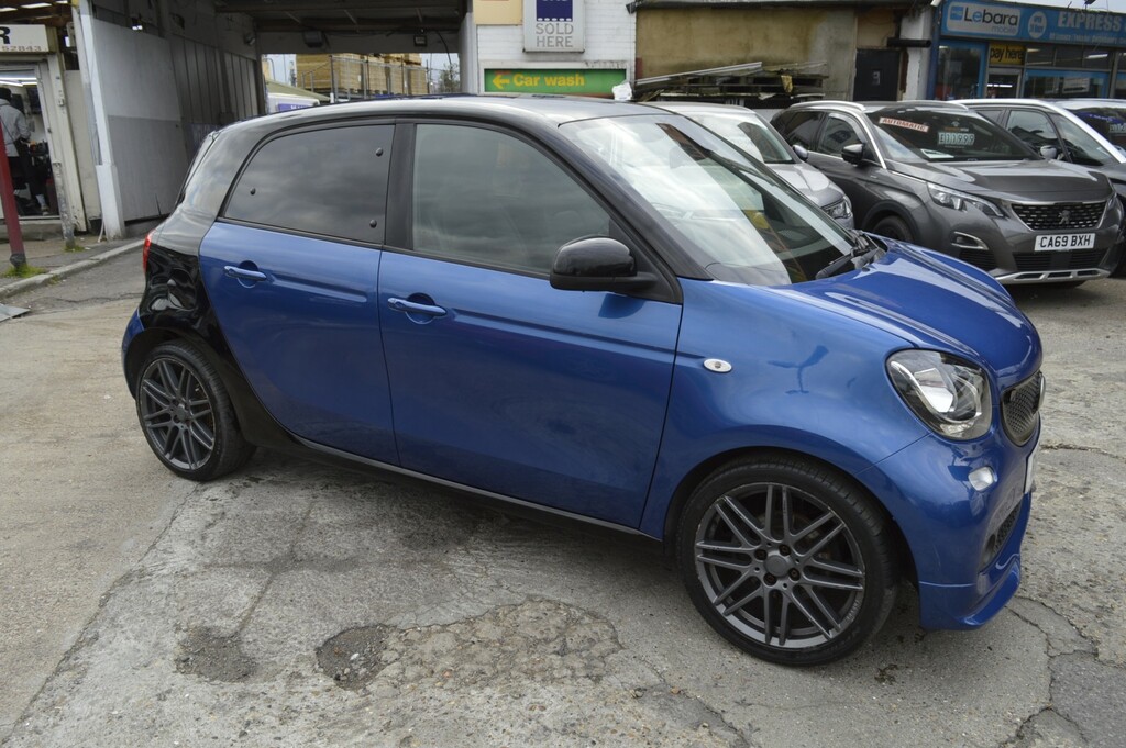 Smart Forfour Hatchback 0.9 T Brabus Sport 2017 RE17MXO Blue #6