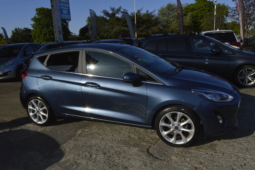 Ford Fiesta Hatchback 1.0 Fiesta Titanium X 1.0L Ecoboo LO70VWU Blue #6
