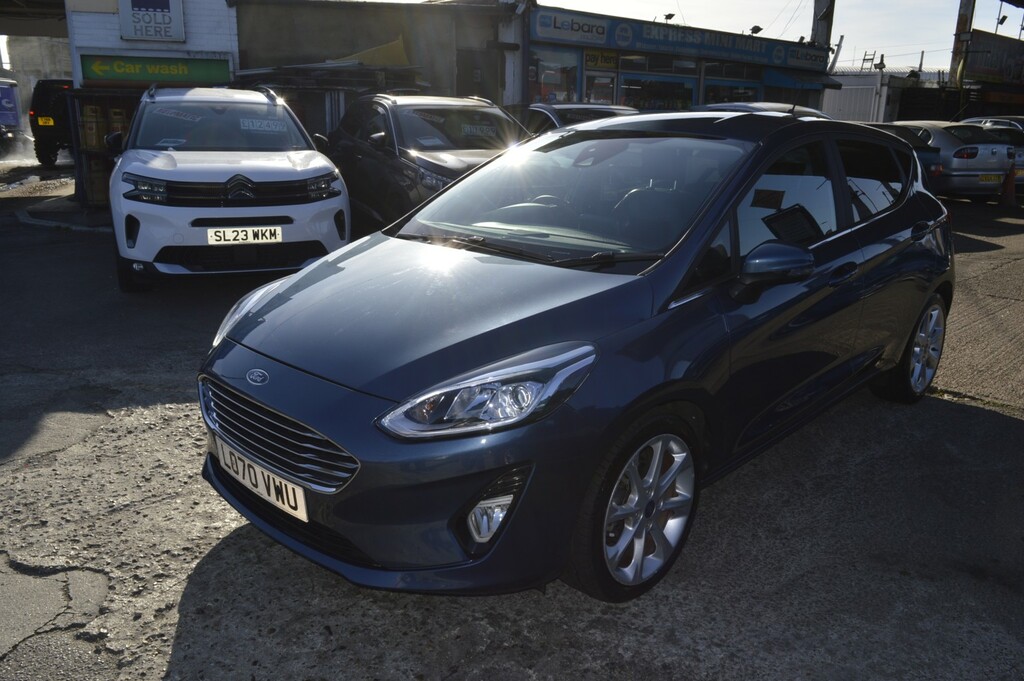Ford Fiesta Hatchback 1.0 Fiesta Titanium X 1.0L Ecoboo LO70VWU Blue #3