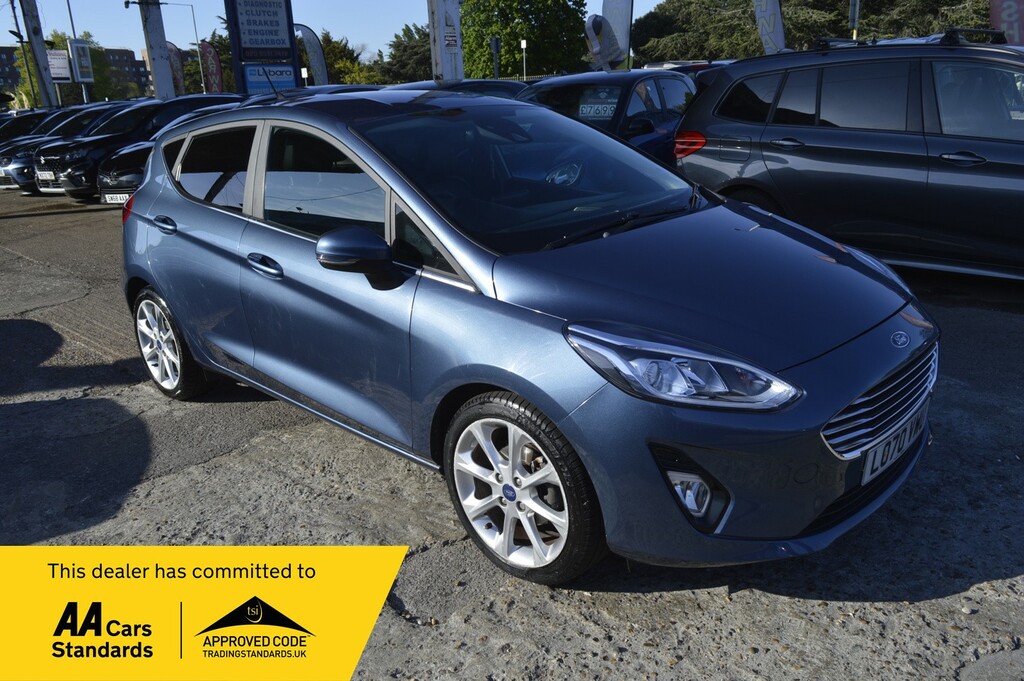 Ford Fiesta Hatchback 1.0 Fiesta Titanium X 1.0L Ecoboo LO70VWU Blue