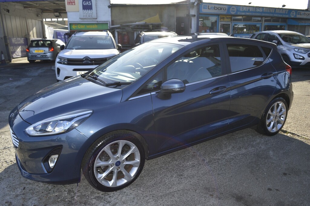 Ford Fiesta Hatchback 1.0 Fiesta Titanium X 1.0L Ecoboo LO70VWU Blue #5