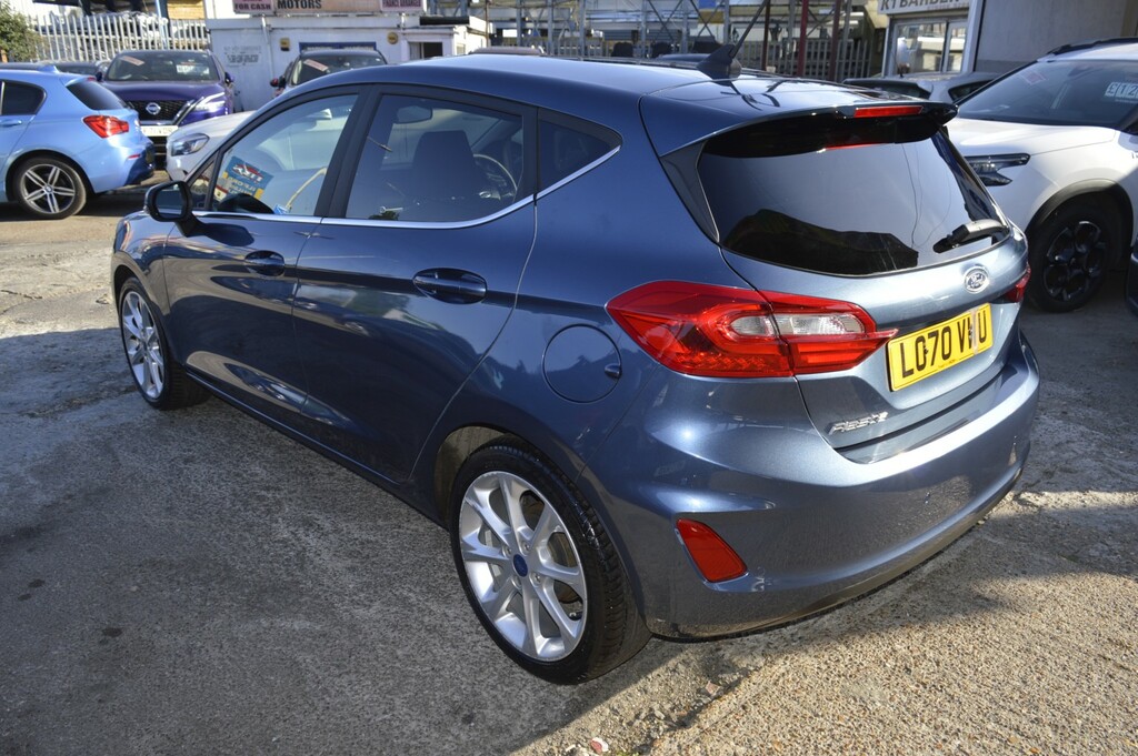 Ford Fiesta Hatchback 1.0 Fiesta Titanium X 1.0L Ecoboo LO70VWU Blue #4