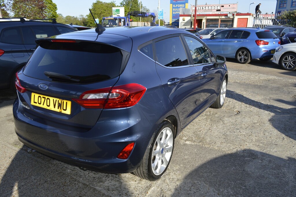Ford Fiesta Hatchback 1.0 Fiesta Titanium X 1.0L Ecoboo LO70VWU Blue #2